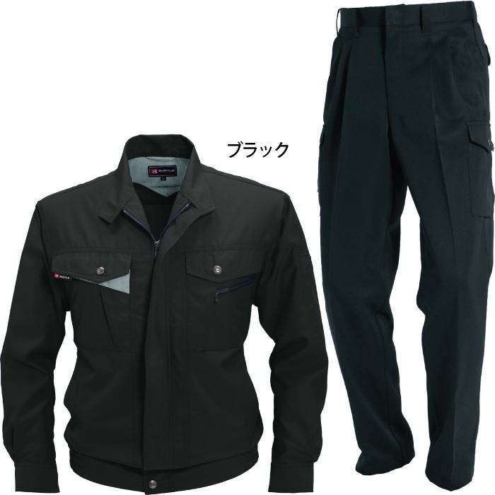 バートル BURTLE 作業着 上下セット 7071ブルゾンと7072ツータックカーゴパンツ ストレッチ 形態安定 作業服 おしゃれ 秋冬 爆買 | BURTLE | 12