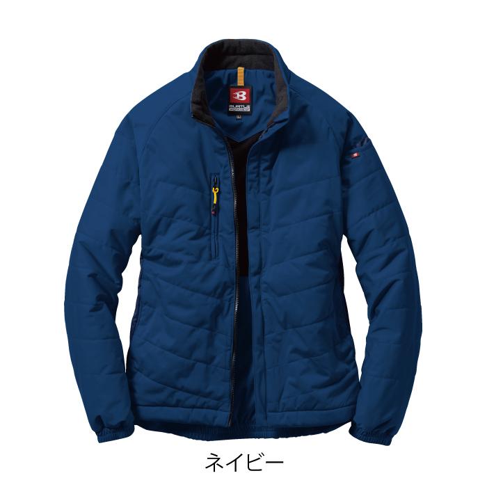 バートル BURTLE 作業着 防寒着 7410 防風ストレッチ軽防寒ブルゾン 4L 秋冬用 軽量 防風 保温 撥水 ウインドブロック やや細身 作業服 爆買 | BURTLE | 07