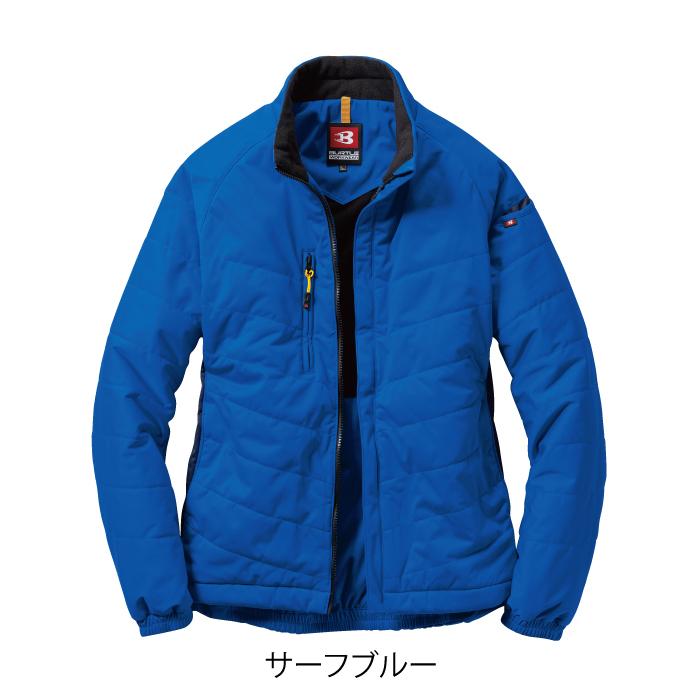 バートル BURTLE 作業着 防寒着 7410 防風ストレッチ軽防寒ブルゾン 5L 秋冬用 軽量 防風 保温 撥水 ウインドブロック やや細身 作業服 爆買 | BURTLE | 03
