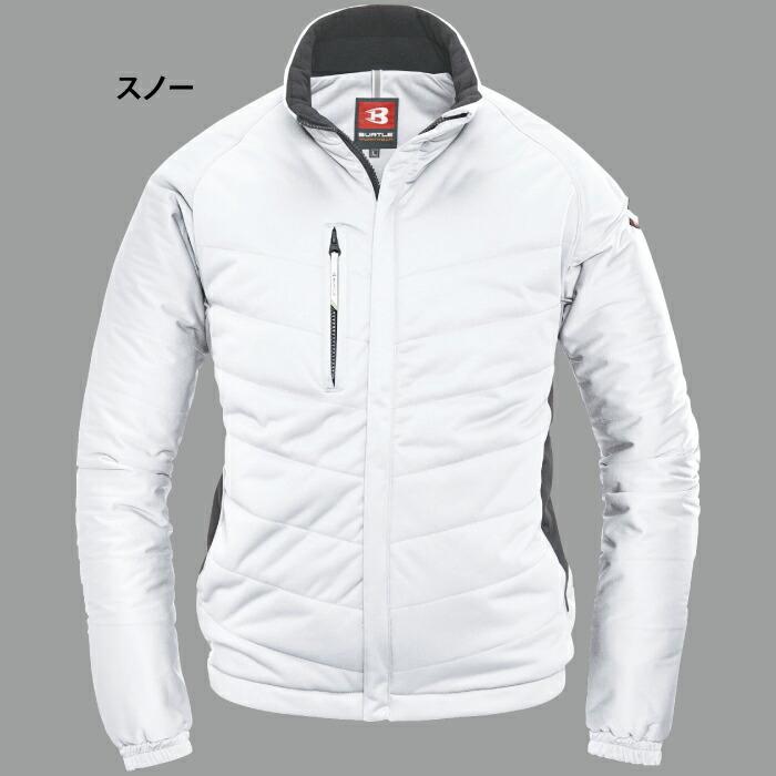 バートル BURTLE 作業着 防寒着 7410 防風ストレッチ軽防寒ブルゾン 5L 秋冬用 軽量 防風 保温 撥水 ウインドブロック やや細身 作業服 爆買 | BURTLE | 04