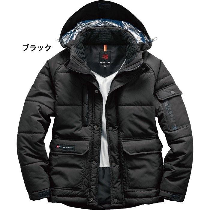 バートル BURTLE 作業着 防寒着 7510 防寒ジャケット（大型フード付） 3L 作業服 秋冬 防風 保温 撥水 耐水 サーモトロンラジポカ 爆買 | BURTLE | 03