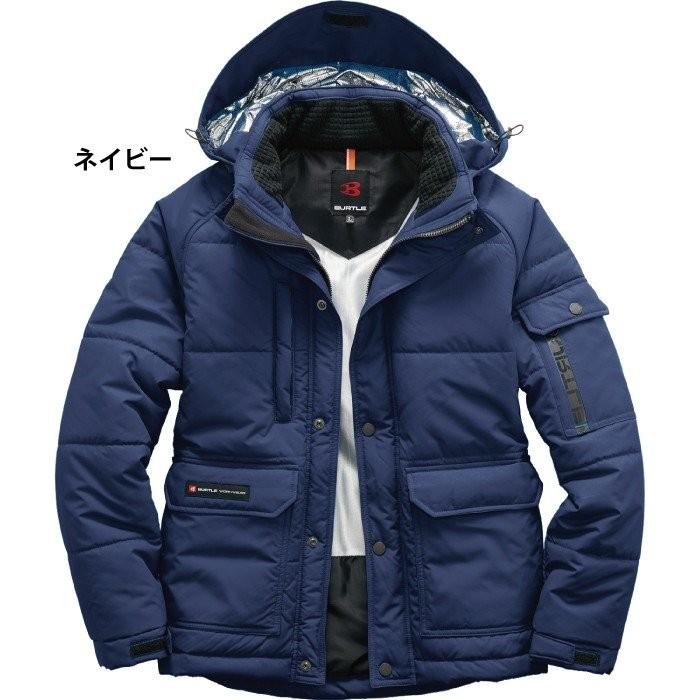 バートル BURTLE 作業着 防寒着 7510 防寒ジャケット（大型フード付） 3L 作業服 秋冬 防風 保温 撥水 耐水 サーモトロンラジポカ 爆買 | BURTLE | 04