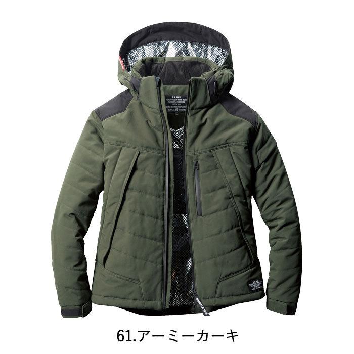 バートル BURTLE 作業着 防寒着 5270 防寒ジャケット 大型フード S-XL 作業服 おしゃれ 防風 保温 撥水 TC500サーモクラフト対応 爆買 | BURTLE | 10