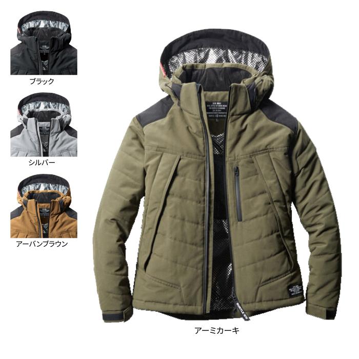 バートル BURTLE 作業着 防寒着 5270 防寒ジャケット XXL 防風 保温 撥水 TC500サーモクラフト電熱パッド対応商品 アウトドア パーカ 作業服 爆買 | BURTLE