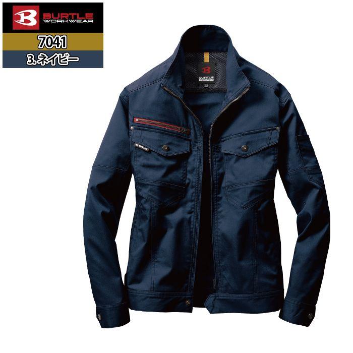 バートル BURTLE 作業着 7041 ジャケット 5L 作業服 春夏用 ストレッチ 制電 ユニセックス ドライ テーパード | BURTLE | 11