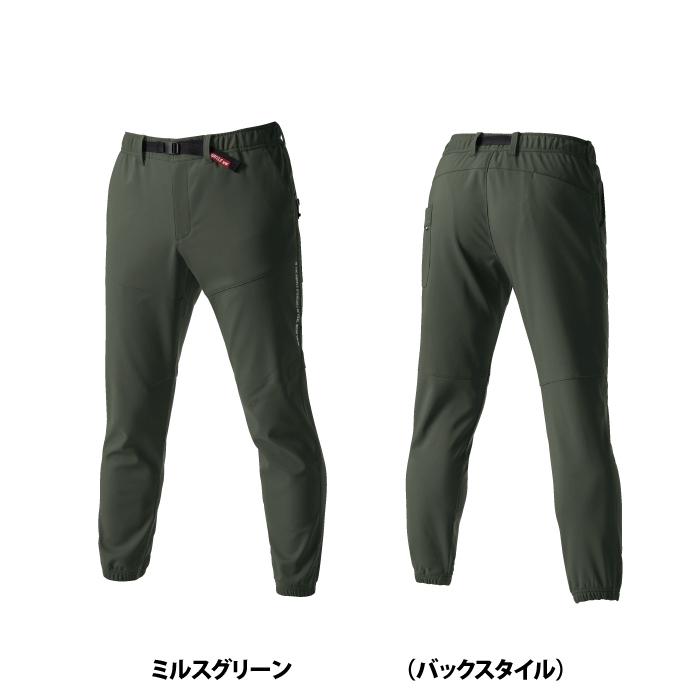 バートル BURTLE 作業着 作業ズボン 423 ホットジョガーパンツ S-XL 作業服 秋冬用 ユニセックス 撥水 保温 テーパード | BURTLE | 09