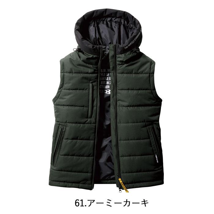 バートル BURTLE 作業着 防寒着 5034 防寒フーディベスト 3XL 秋冬用 薄手 撥水 防風 保温 ユニセックス 作業服 | BURTLE | 09