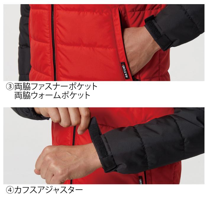 (即日一部あり)バートル BURTLE 作業着 防寒着 7420 軽防寒ジャケット S-LL 作業服 おしゃれ 撥水 防風 保温 帯電防止 SDGs 爆買 | BURTLE | 06