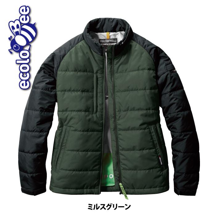 バートル BURTLE 作業着 防寒着 7420 軽防寒ジャケット 5L 作業服 おしゃれ 秋冬 撥水 防風 保温 ユニセックス エコ 帯電防止 作業服 | BURTLE | 13