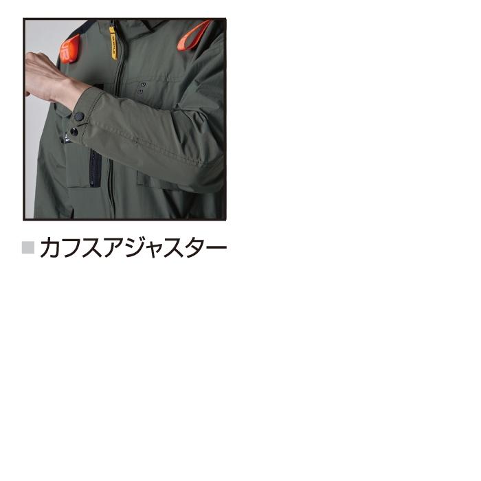 バートル BURTLE 作業着 2025春夏新作 エアークラフト AC1151 タクティカルブルゾン 3XL 単品 作業服 サイドファン 遮熱 爆買 | BURTLE | 09