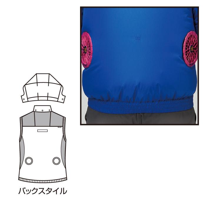 バートル BURTLE 作業着 エアークラフト AC1194 ACフーディベスト 3XL 作業服 単品 遮熱 | BURTLE | 11