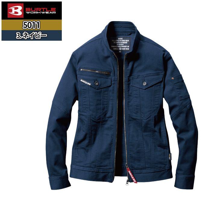 バートル BURTLE 作業着 5011 ジャケット 3L 作業服 おしゃれ コーデュラ 接触冷感 デニム 春夏 | BURTLE | 10