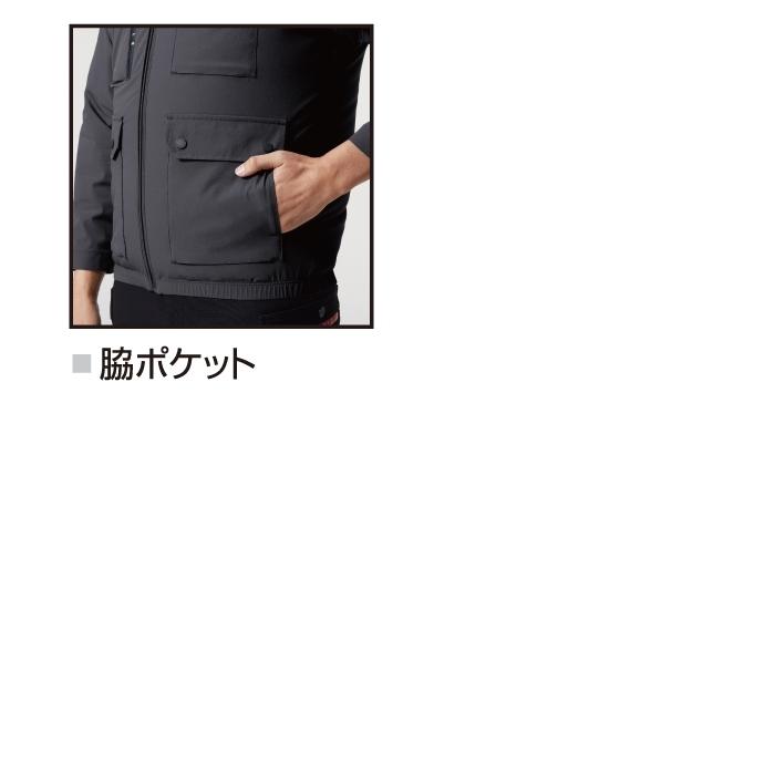 バートル BURTLE 作業着 2025春夏新作 エアークラフト AC2034 ACベスト S-XXL 作業服 単品 冷感 ハイバック AIRCRAFT 爆買 | BURTLE | 08