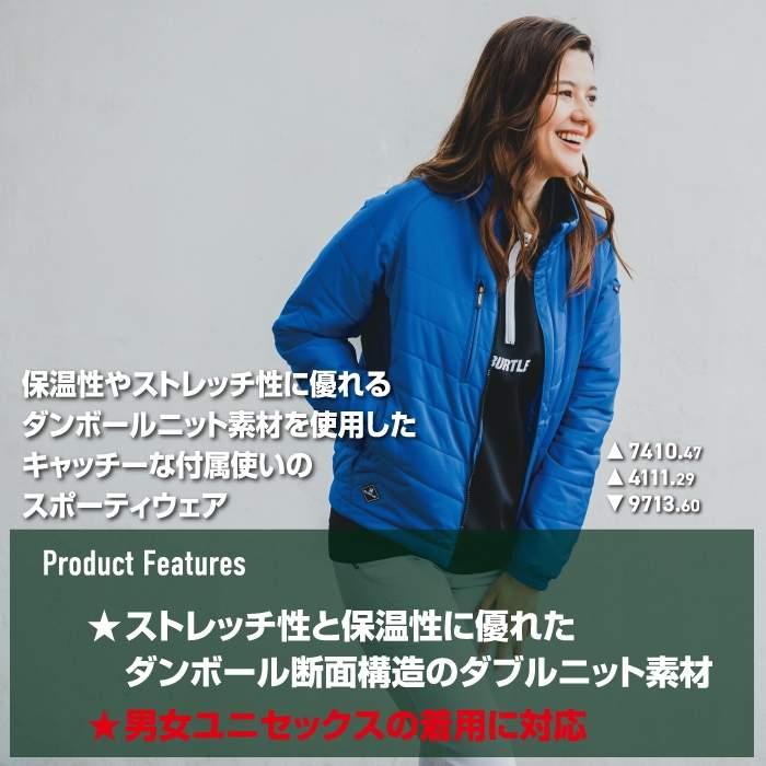 バートル BURTLE 作業着 2025秋冬新作 4111 エアーテックハーフジップ XXL 作業服 おしゃれ 保温 ドライ 爆買 | BURTLE | 02