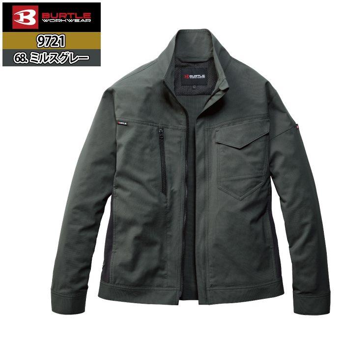 バートル BURTLE 作業着 2026春夏新作 9721 ジャケット 4L 作業服 おしゃれ ドライ JIS適合制電 SDGs | BURTLE | 09