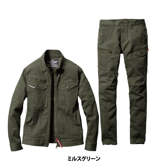 (即日一部あり)バートル BURTLE 作業着 上下セット 5011 ジャケット と 5012 カーゴパンツ 作業服 おしゃれ 春夏 ストレッチ 接触冷感 爆買 | BURTLE | 12