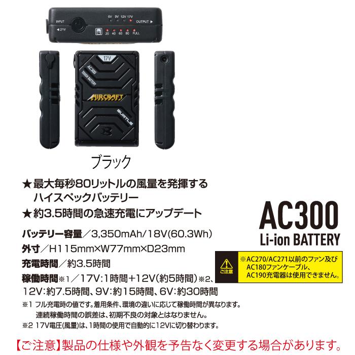 BURTLE AIRCRAFT 17V充電器とファンセット