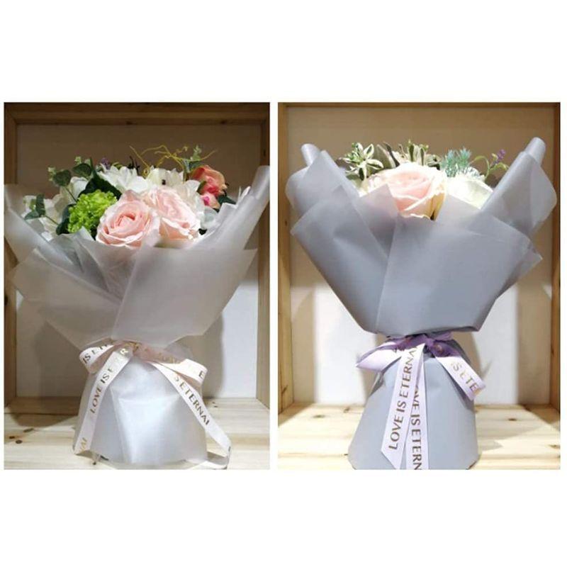 ラッピングペーパー 花束 フラワー 包装紙 工芸品 贈り物 ギフト梱包用 半透明 柔らかい霧感 厚手 防水oppラッピング紙 花屋 ギフトシ ブルベリ 通販 Yahoo ショッピング