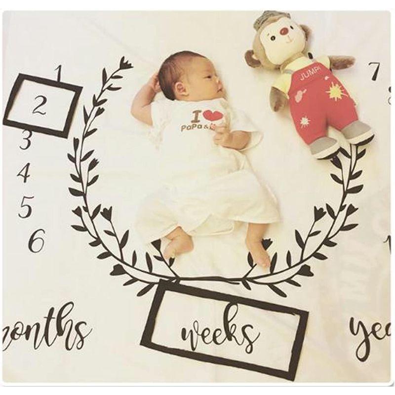 年末年始大決算 Kiejun ベビーフォト 撮影シーツ 寝相アート 記念撮影 赤ちゃん フォトシーツ 誕生日 月齢フォト 成長記録 セレモニー 2 Bタイ Babylonrooftop Com Au
