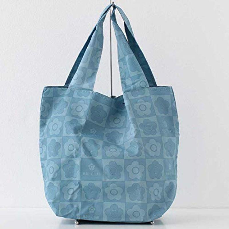 Mary Quantマリークヮント エコバッグ マイバッグ ラージサイズ ブルー 花柄 デイジー 婦人 マリークワント マリクワ 1 60 Off