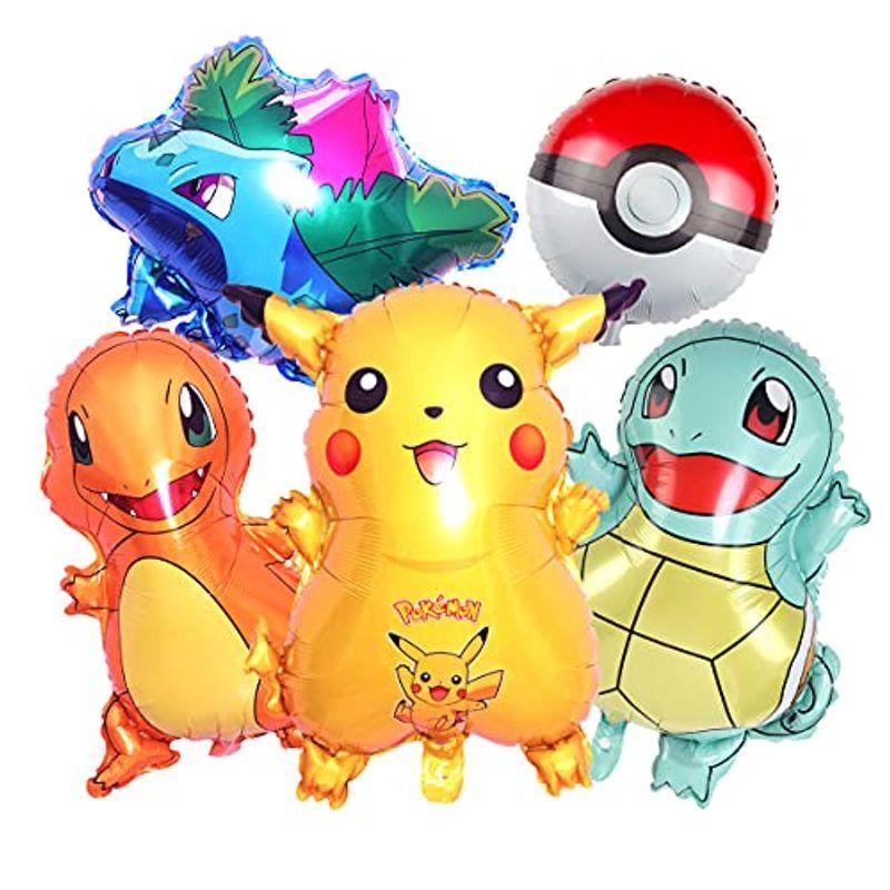 Fantasyon ポケモン バルーン 風船 ゼニガメ ピカチュウ ヒトカゲ フシギダネ モンスターボール 誕生日 パーティー 風船セット ブルベリ 通販 Yahoo ショッピング