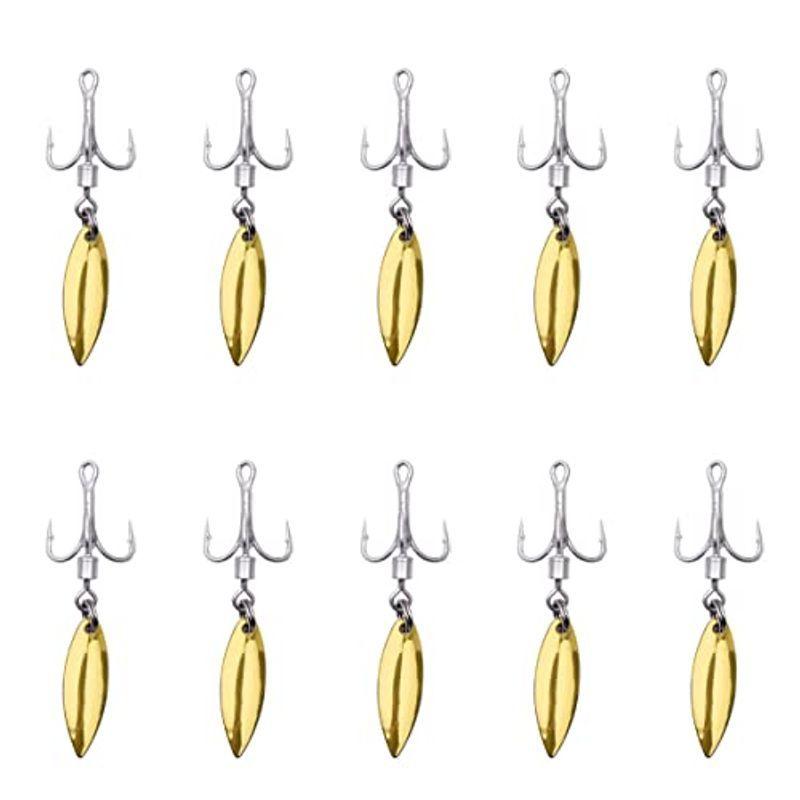 開店祝い Fantasyon ミニミノー釣り オフセットフック ロックフィッシュ用 バス釣りフック トリブルフックワームフック 釣り針セット ブレード 鉄板 グリル Www We Job Com