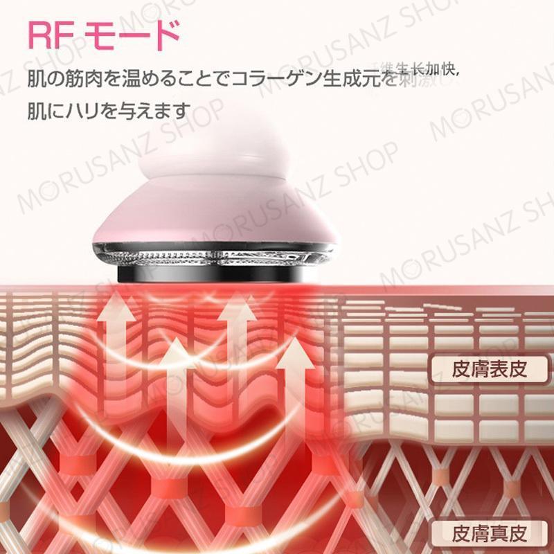 PAS RIRE パスリル 美顔器 EMS RF LED 専用ジェル付き PAS RIRE 美顔器