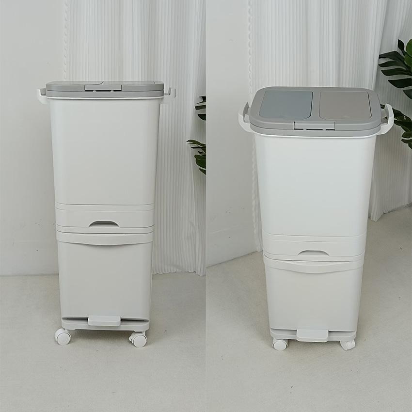 蓋付きゴミ箱 ゴミ箱 ふた付き ワンタッチ スリム 大きめ リビング