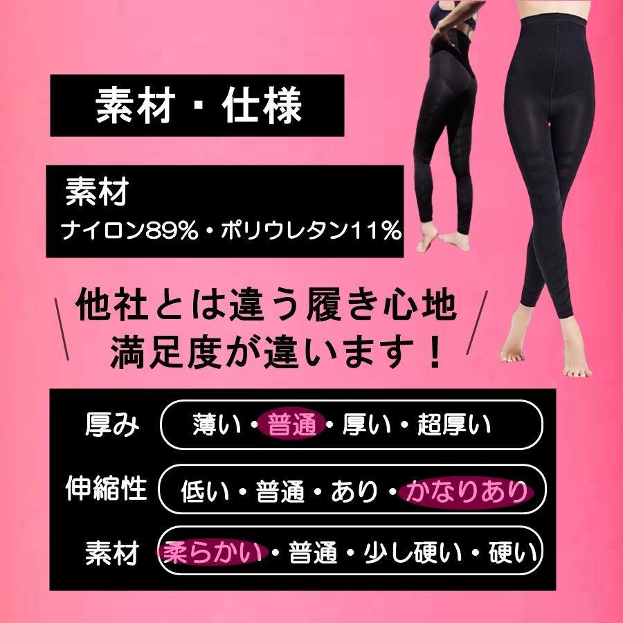 着圧レギンス 加圧 補正下着 着圧スパッツ ハイウエスト ガードル 骨盤