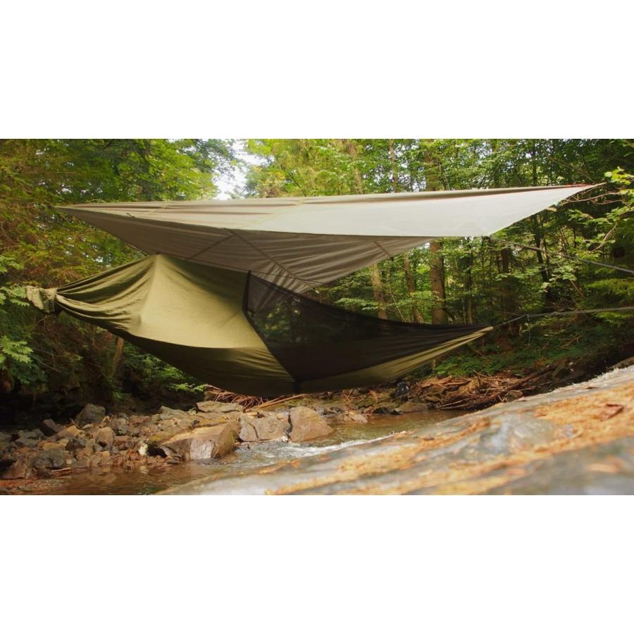 bushman ブッシュメン ハンモック、モスキートネット、タープ セット