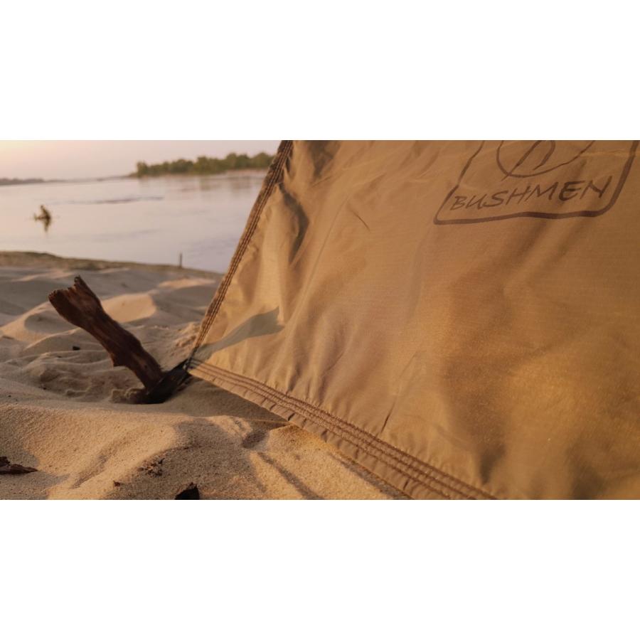 BUSHMEN travel gear ブッシュメン トラベル ギア 3×3 Thermo-Tarp