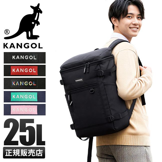 KANGOL（カンゴール） リュック 25L 大容量 軽量 黒 通学 女子 男子