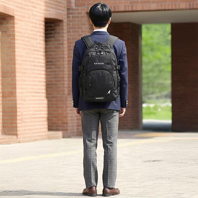 KANGOL（カンゴール） 当店限定カラー リュック 29L 大容量 軽量 黒