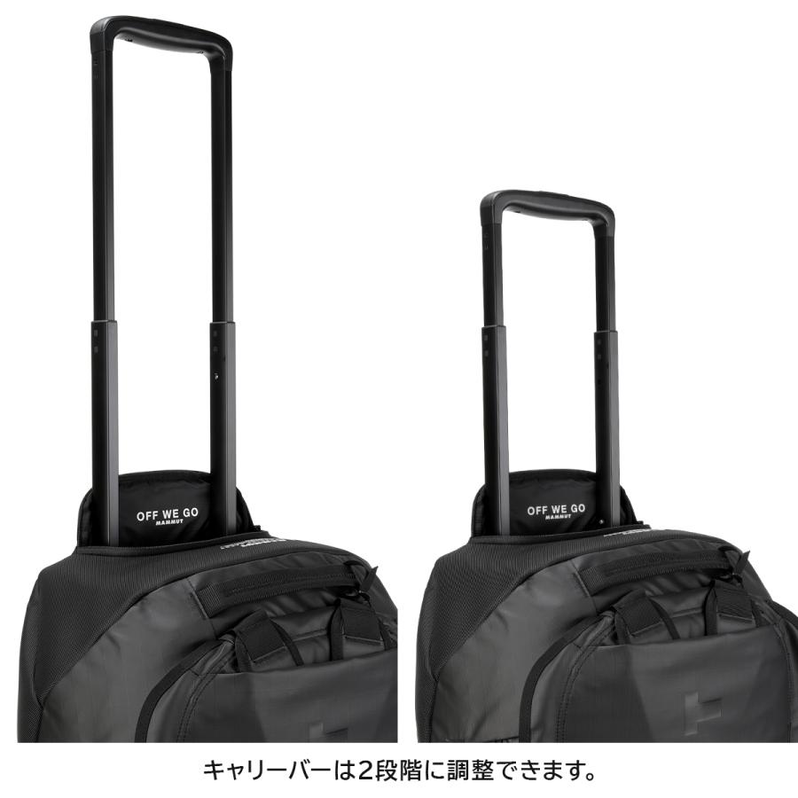 MAMMUT（マムート） ボストンキャリー 45L Mサイズ リュックキャリー