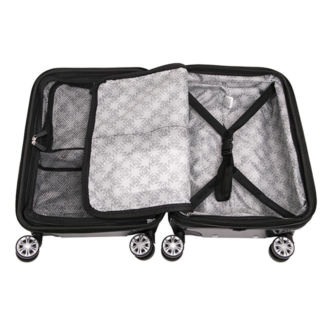 HeM ヘム スーツケース 機内持ち込み Sサイズ 36L/43L 軽量 小型 小さめ 拡張機能付き フロントオープン トップオープン キャリーケース リム 39-506の画像