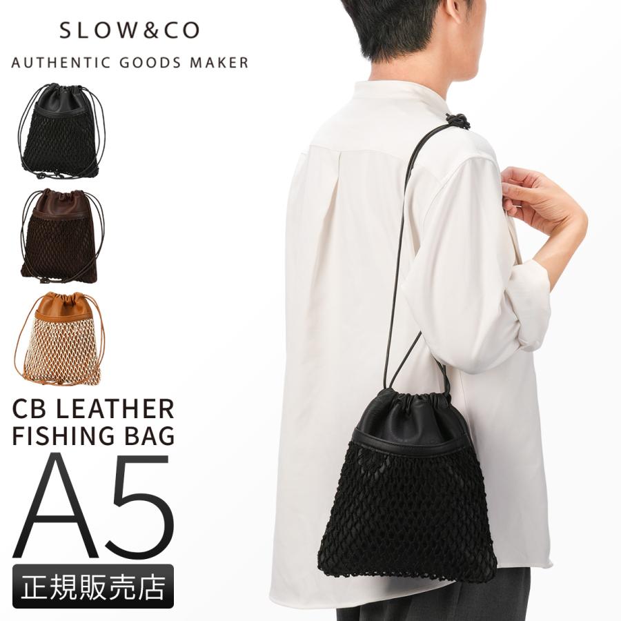 SLOW（スロウ） 巾着ショルダー ボンサック メンズ レディース