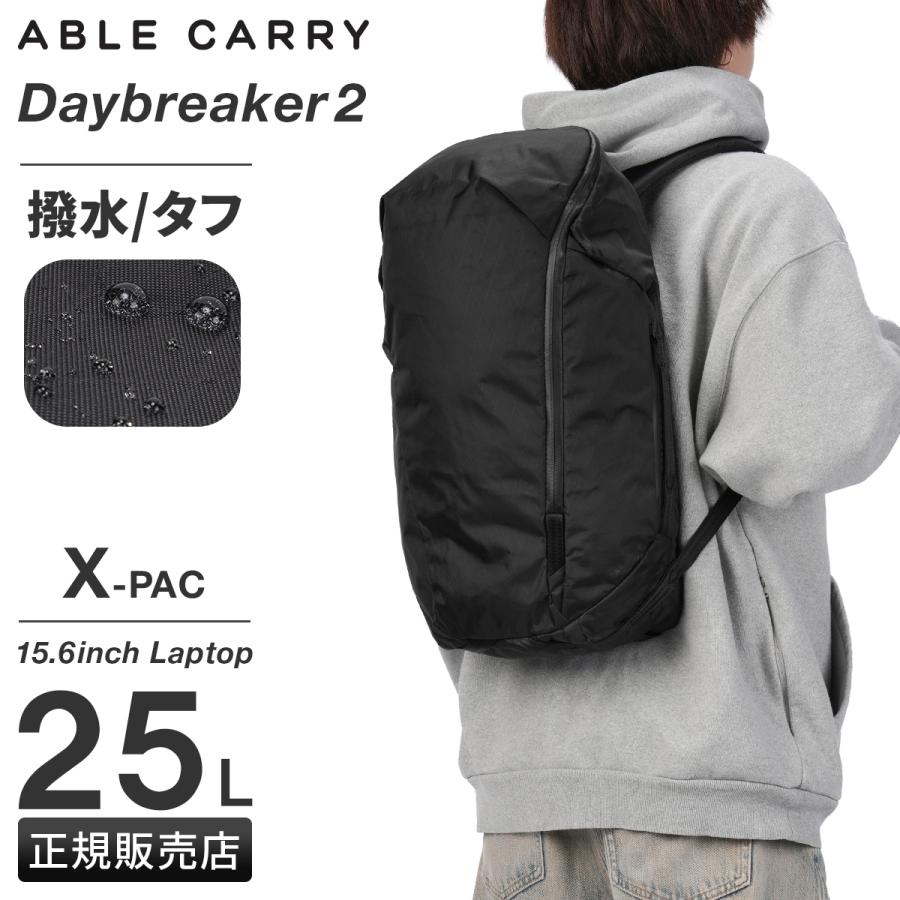 ABLE CARRY リュック・バックパック グレー エイブルキャリー デイブレーカー 2 リュック バックパック 25L メンズ