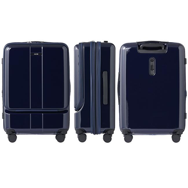 Ace（エース） 限定ブラック フォールズ スーツケース Mサイズ 46L 57L