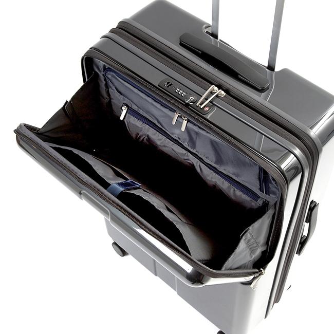 限定色 エース スーツケース Lサイズ 78L/91L 軽量 大容量 中型 トップオープン キャスターストッパー付き 拡張機能 フォールズ ACE 06907｜business-bugs｜13
