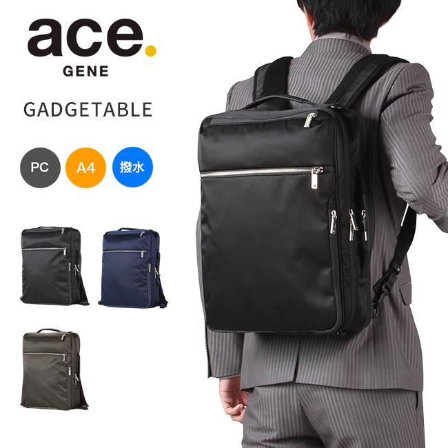 全額返金対応 エース ジーンレーベル ビジネスバッグ ビジネスリュック 3way メンズ 撥水 ガジェタブル Ace Gene 激安 お 店 Www Superavila Com