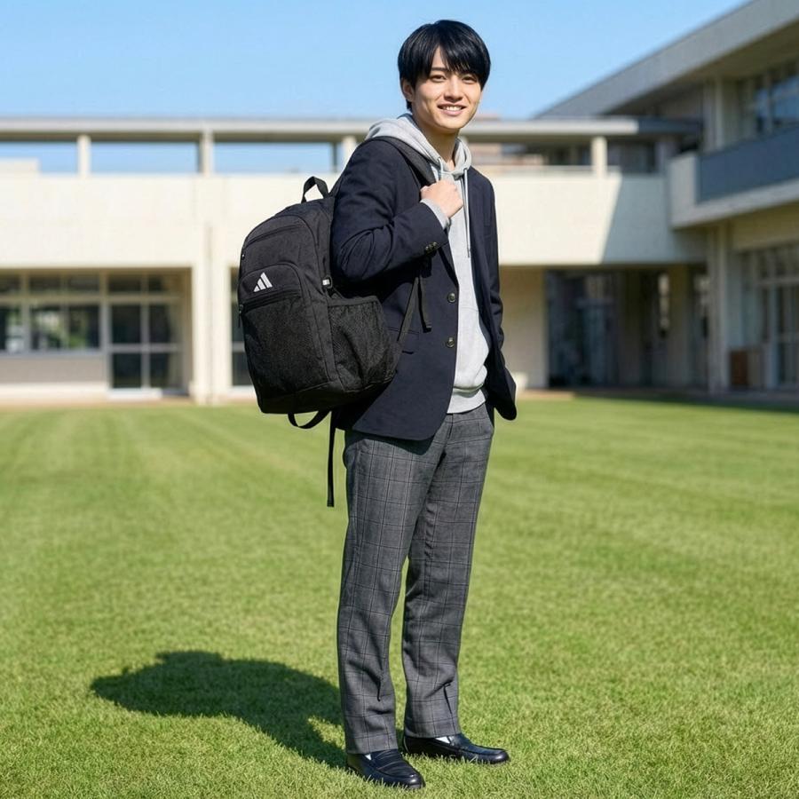 adidas（アディダス） リュック 28L 33L 拡張 通学 男子 女子 高校生