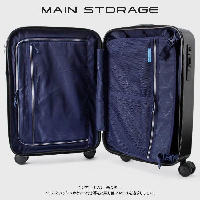 スーツケース 機内持ち込み 38L Sサイズ SS トップオープン フロントオープン ストッパー付き 軽量 静音 DBCラゲージ HIRODBC ADIM-TO_12