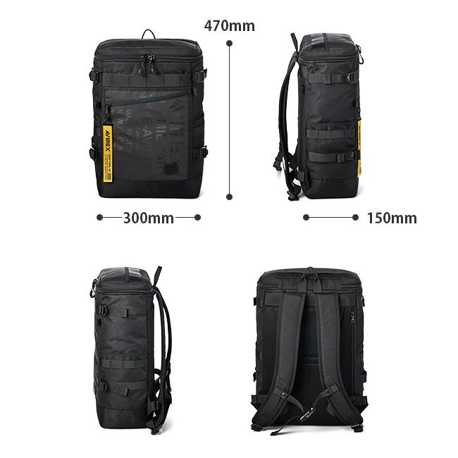 AVIREX アヴィレックス スクエアリュック AVX593 クロ AVIREX 新色追加 アヴィレックス SUPER HORNET スーパー