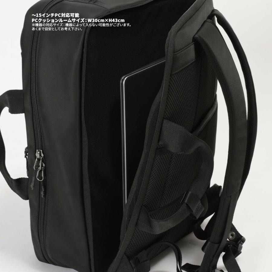 バーマス ビジネスリュック メンズ ブランド 50代 40代 大容量 PC収納 2層 A4 B4 2WAYブリーフケース ビジネスバッグ シティスケイプ BERMAS CITYSCAPE 60694_9
