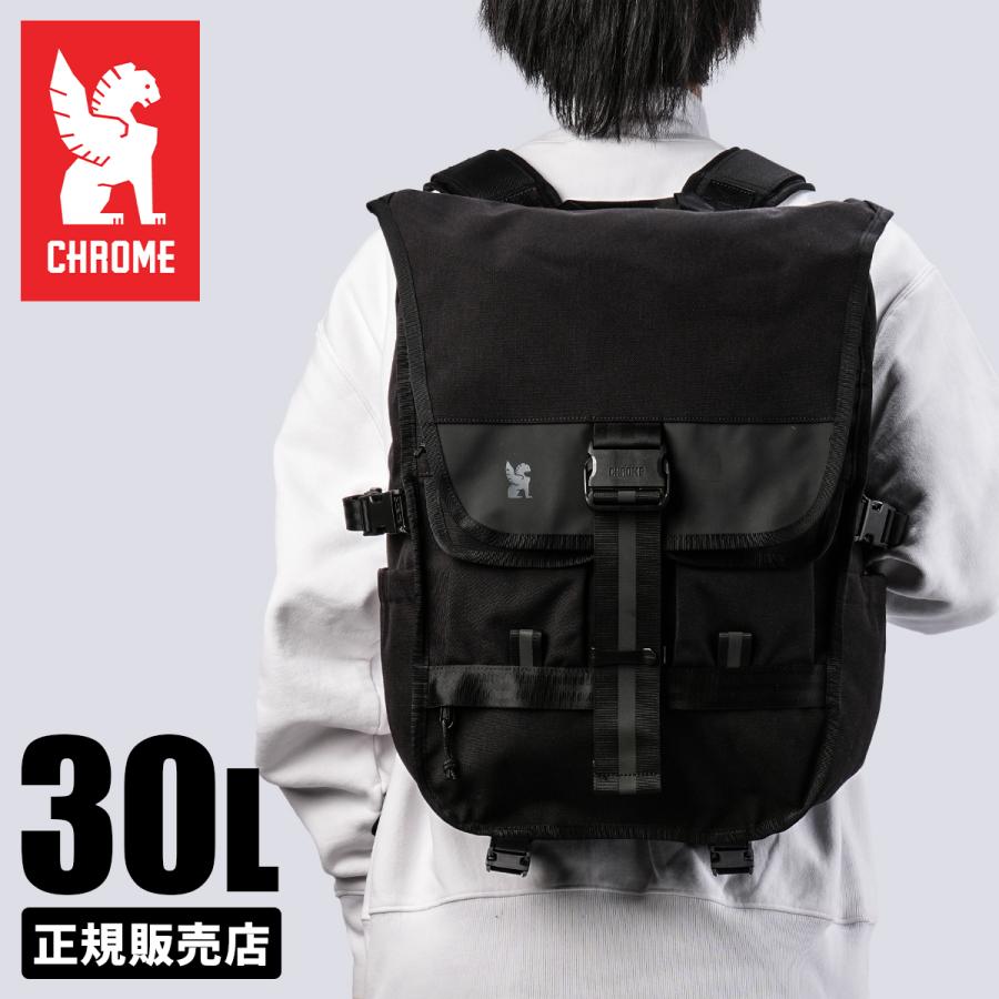 商品レビューで+5%｜クローム インダストリーズ  ワルシャワ 30L パック リュック バックパック メンズ フラップ 防水 A4 B4 CHROME INDUSTRIES BG390 CHROME（クローム） インダストリーズ ワルシャワ 30L パック リュック
