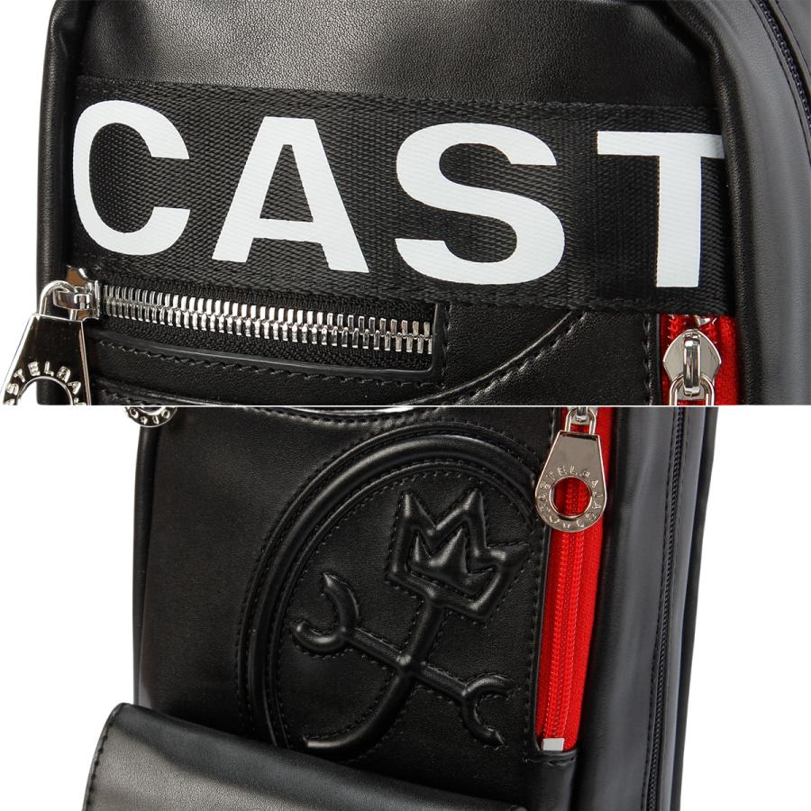 カステルバジャック ボディバッグ ブラック CASTELBAJAC バッグ黒ロゴ CASTELBAJAC（カステルバジャック） ボディバッグ ワンショルダー