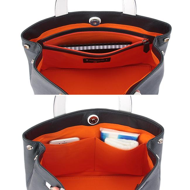 カステルバジャック トートバッグ ハンドバッグ メンズ レディース ブランド ミニ レザー 小さめ 本革 日本製 カルネ CASTELBAJAC 032511の画像