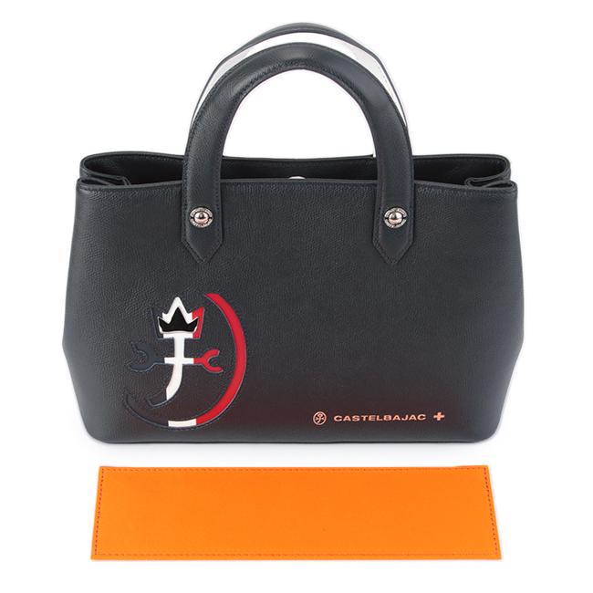 カステルバジャック トートバッグ ハンドバッグ メンズ レディース ブランド ミニ レザー 小さめ 本革 日本製 カルネ CASTELBAJAC 032511の画像