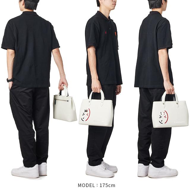 カステルバジャック トートバッグ ハンドバッグ メンズ レディース ブランド ミニ レザー 小さめ 本革 日本製 カルネ CASTELBAJAC 032511の画像
