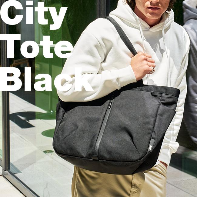 Aer（エアー） トートバッグ Aer City Tote Black メンズ ブランド